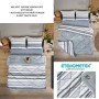 ETE HOMETEX ÇİFT KİŞİLİK LÜX WELSOFT YORGAN 195X215CM TASEL GRİ 8696474231951